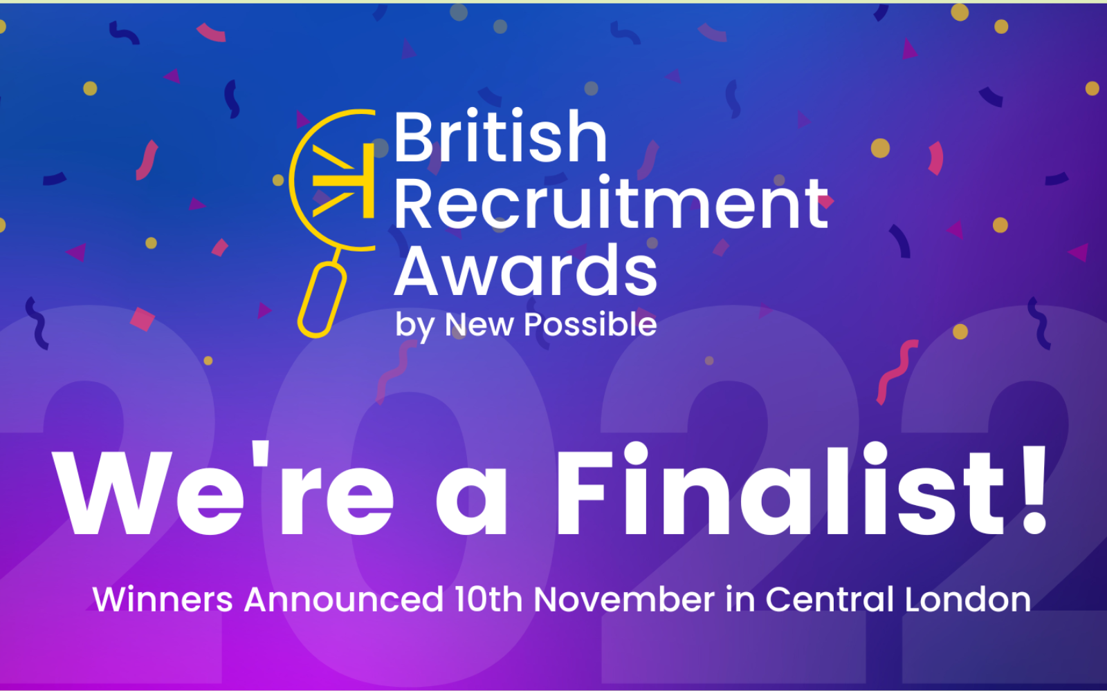 British Recruitment Awards 2022 Finalist - VIQU