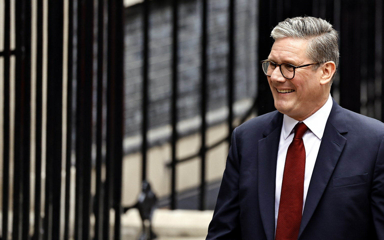 Keir Starmer, Prime Minister and Leader of the Labour government, smiling